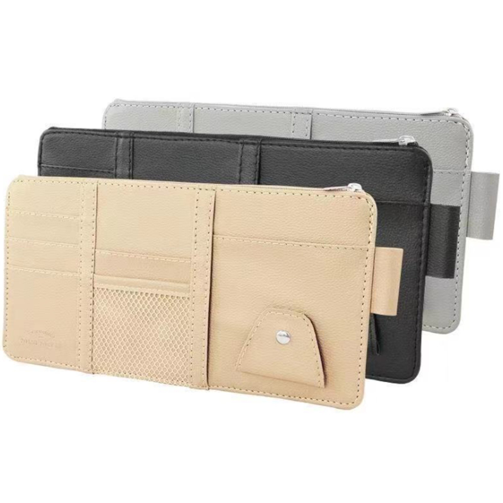 Tech Accessories Bag - Organizer Sun Visor Mobil, Aksesoris Interior