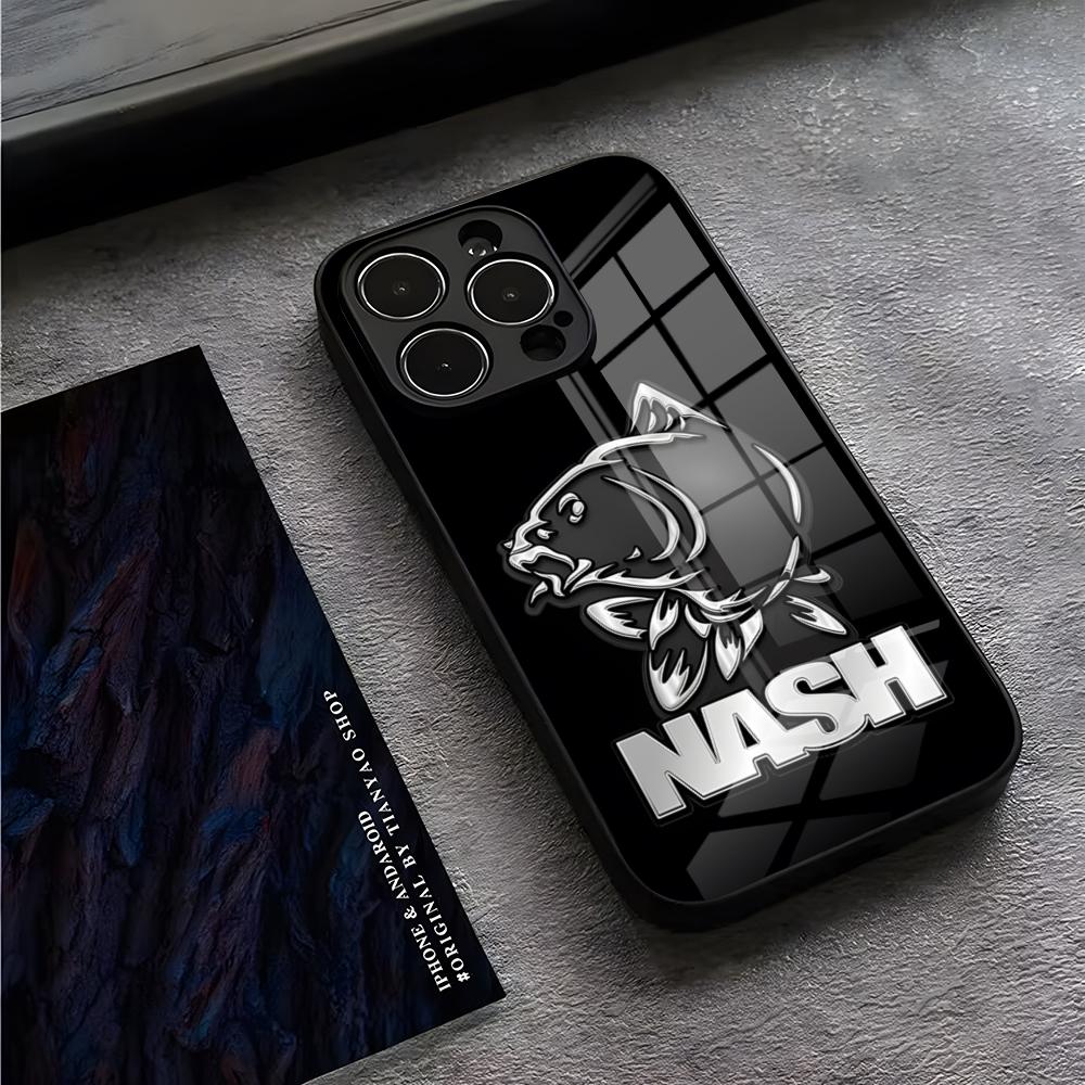 Tech Accessories Apple - Casing Ponsel Nash Fishing Logos Untuk
