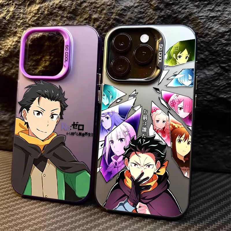 Tech Accessories Apple - Casing HP Keren Anime Re0 NATSUKI