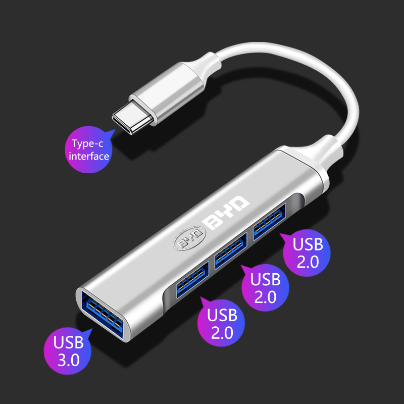 Type C Multiport Adapter - Adaptor USB Tipe-C Multi Port Distributor