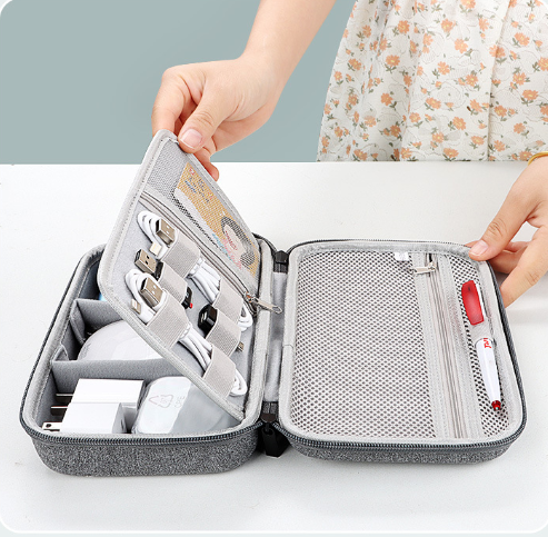Tech Accessories Hard Case - Tas Organizer Elektronik Portabel Tahan Air