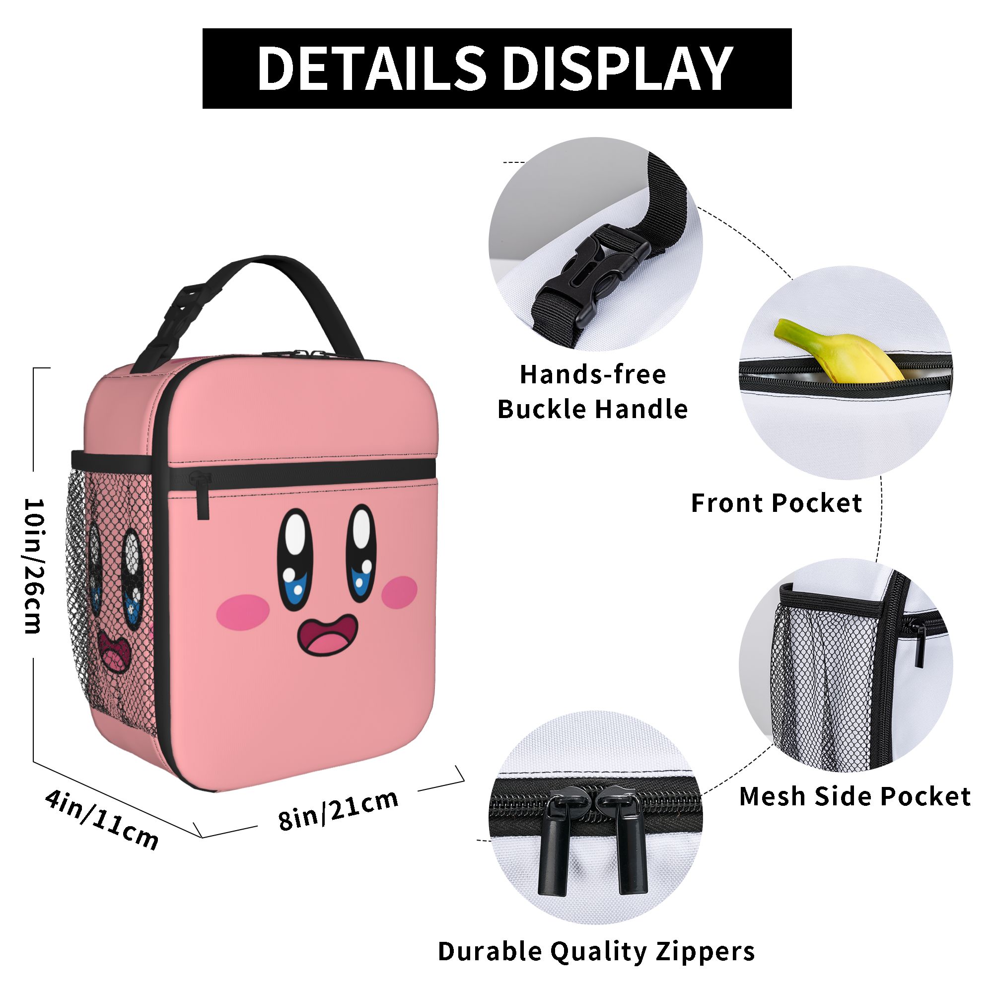 Kotak Makan Siang K-Kirbys Kus - Kawaii Tech Accessories ulasan dan harga