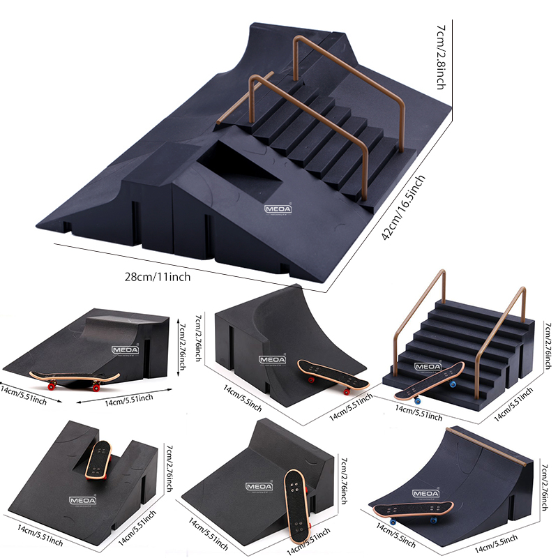 Kit taman Skateboard jari DIY  - Tech Deck Accessories ulasan dan harga
