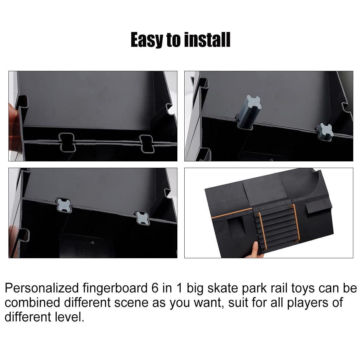 Kit taman Skateboard jari DIY  - Tech Deck Accessories ulasan dan harga