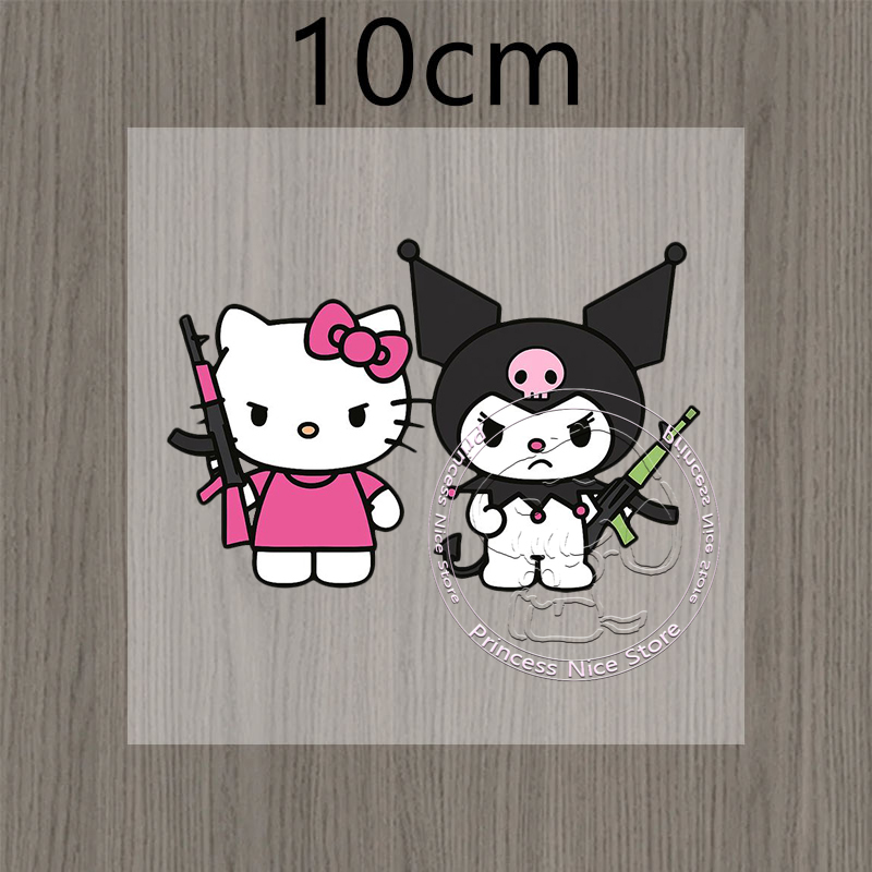 Stiker Karakter Kuromi Cinnamo - Kawaii Tech Accessories ulasan dan harga