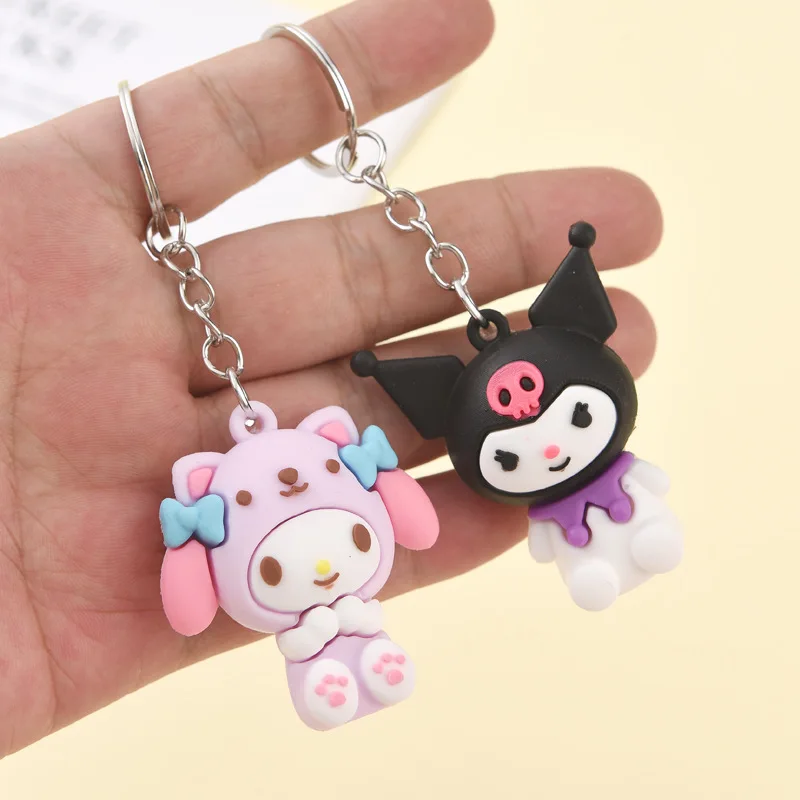 Gantungan Kunci Anjing Telinga - Kawaii Tech Accessories ulasan dan harga