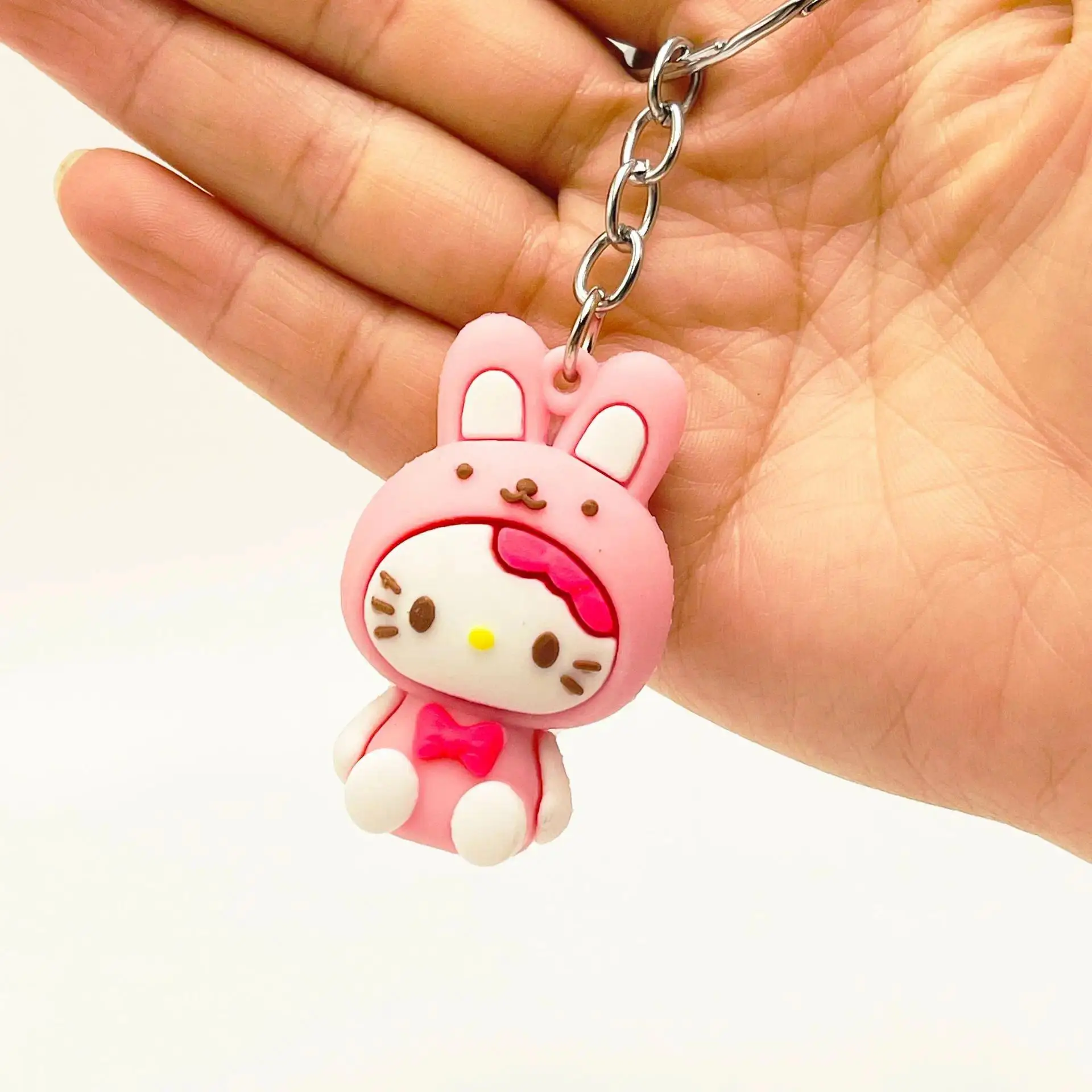 Gantungan Kunci Anjing Telinga - Kawaii Tech Accessories ulasan dan harga