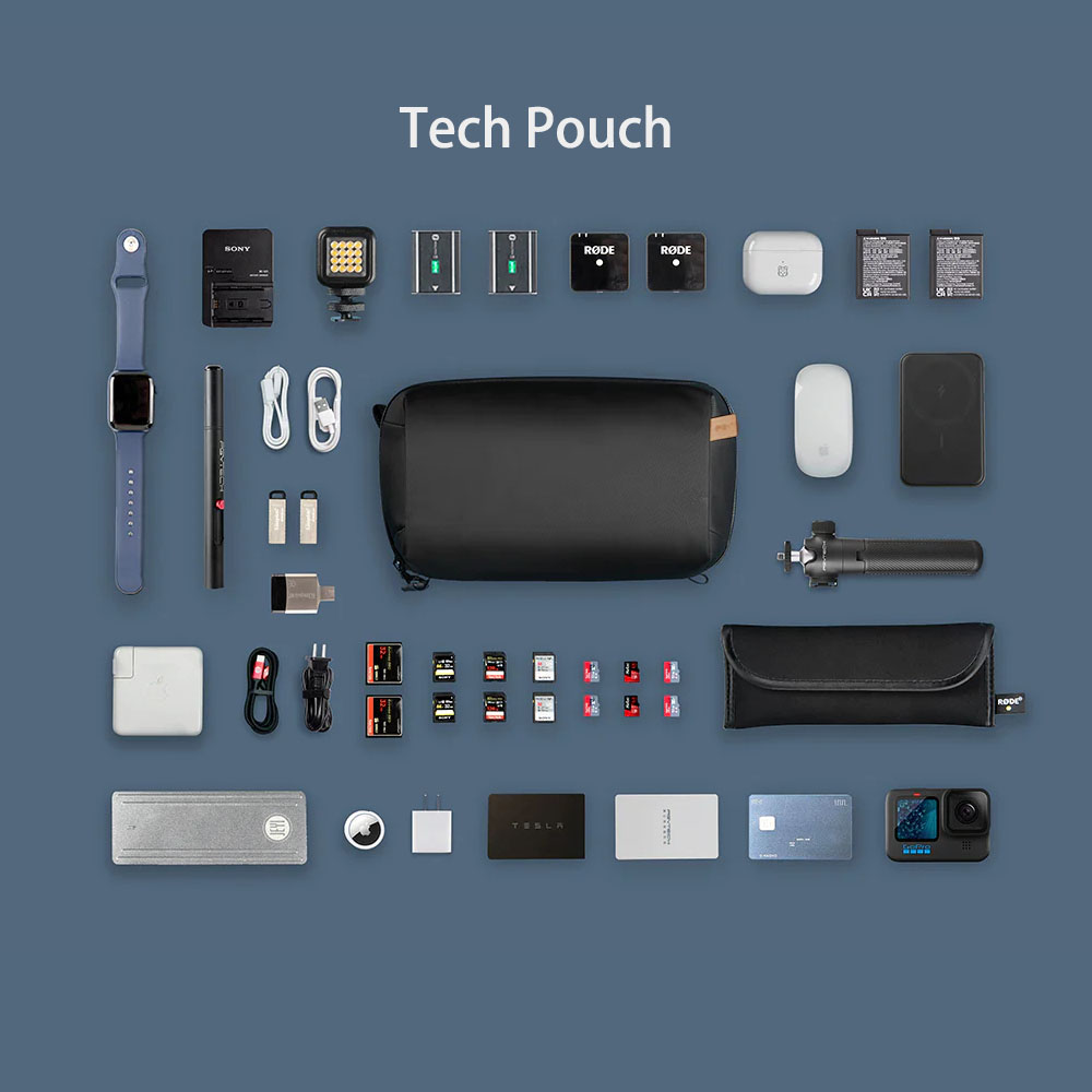 PGYTECH tas Organizer elektron - Tech Accessories Bag ulasan dan harga