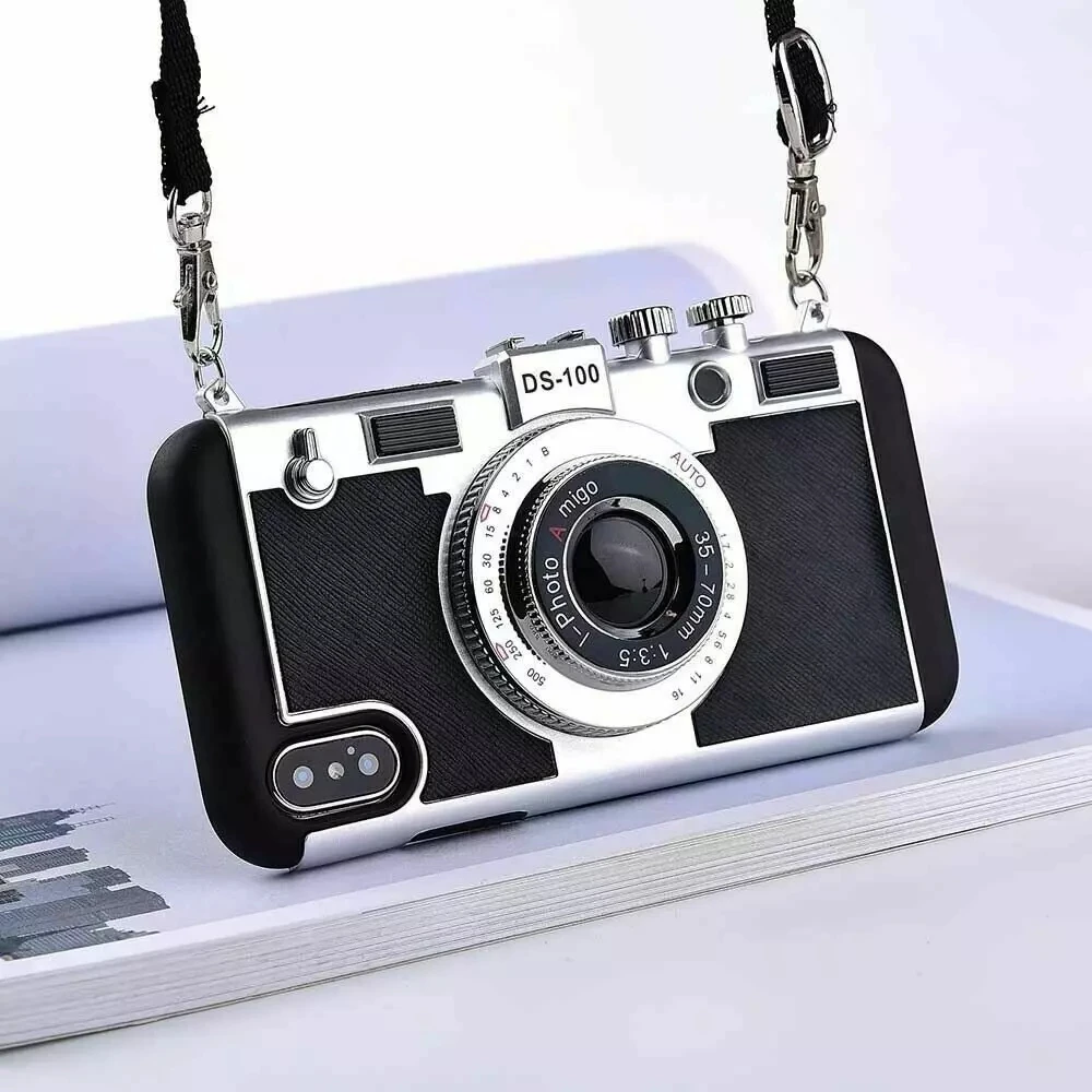 Casing Desain Kamera Retro 3D  - Tech Accessories Apple ulasan dan harga