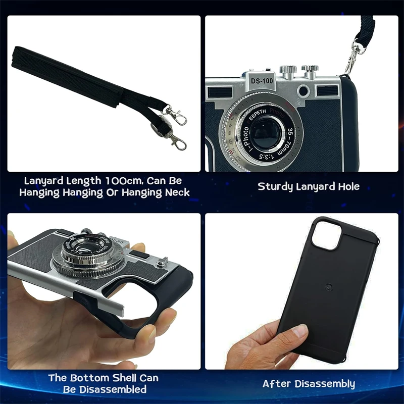 Casing Desain Kamera Retro 3D  - Tech Accessories Apple ulasan dan harga
