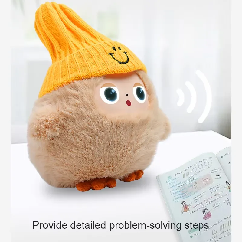 Boneka Plush AI Pintar LED Dis - Kawaii Tech Accessories ulasan dan harga