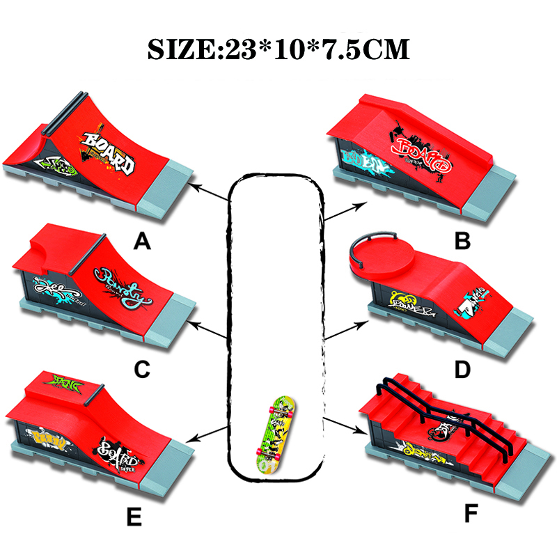 10 In 1 Skateboard Jari DIY Sk - Tech Deck Accessories ulasan dan harga
