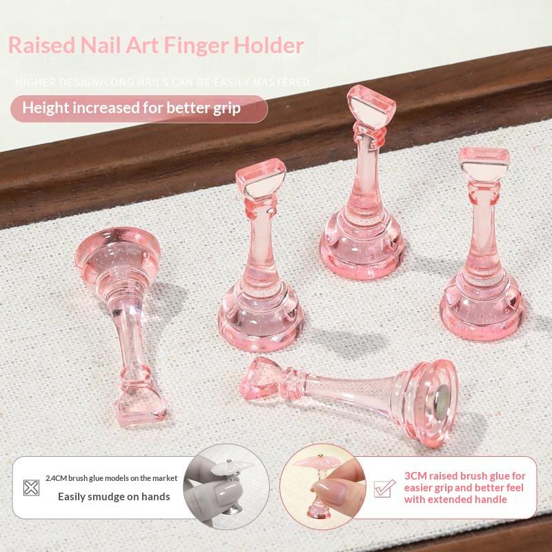 6Pcs/set Penyangga Kuku Aurora - Tech Accessories Stand ulasan dan harga