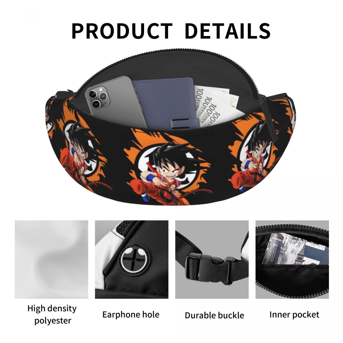Tas Pinggang Anime DBZ Custom  - Tech Accessories Bag ulasan dan harga