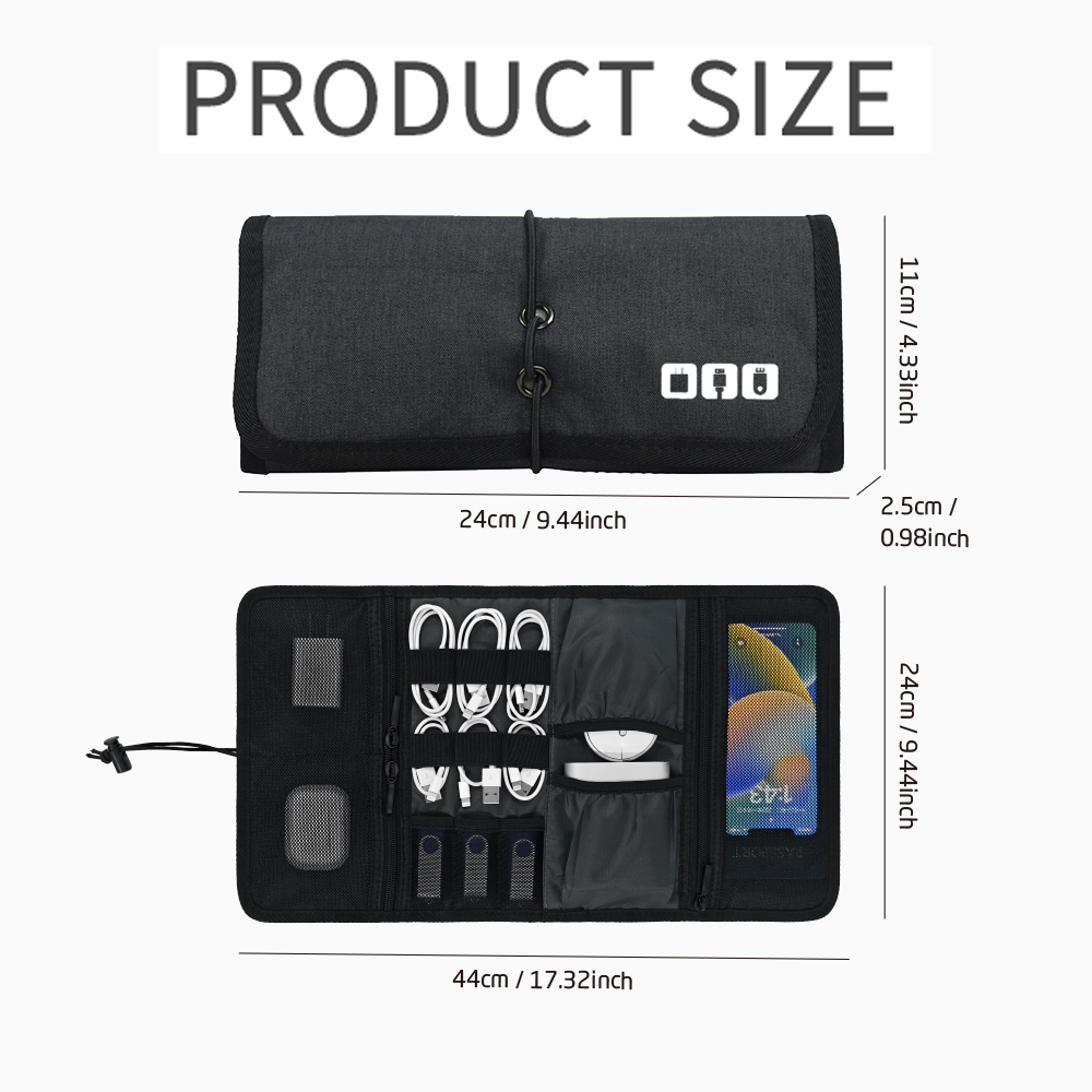 Tas Organizer Teknologi Tempat - Tech Accessories Bag ulasan dan harga