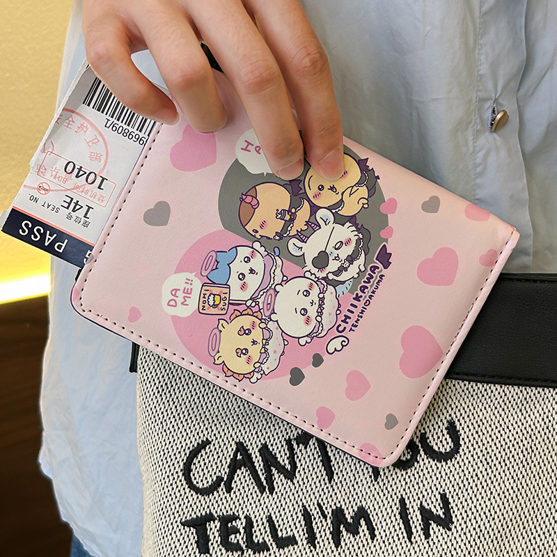 Sampul Paspor Kulit Sintetis C - Kawaii Tech Accessories ulasan dan harga