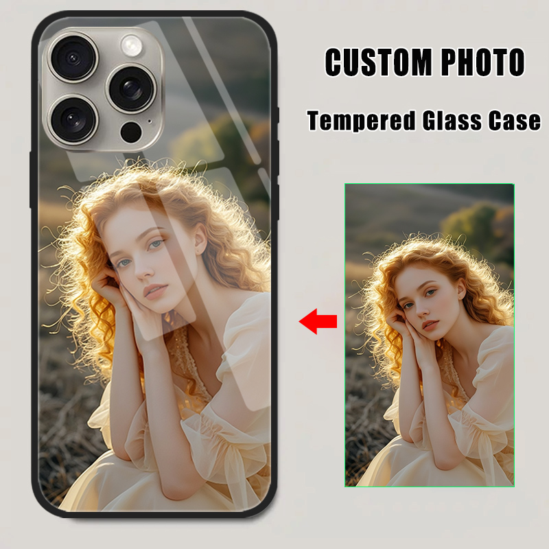 Casing Kaca Temper Custom untu - Tech Accessories Apple ulasan dan harga