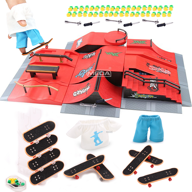 Mainan kit papan luncur 10-in- - Tech Deck Accessories ulasan dan harga