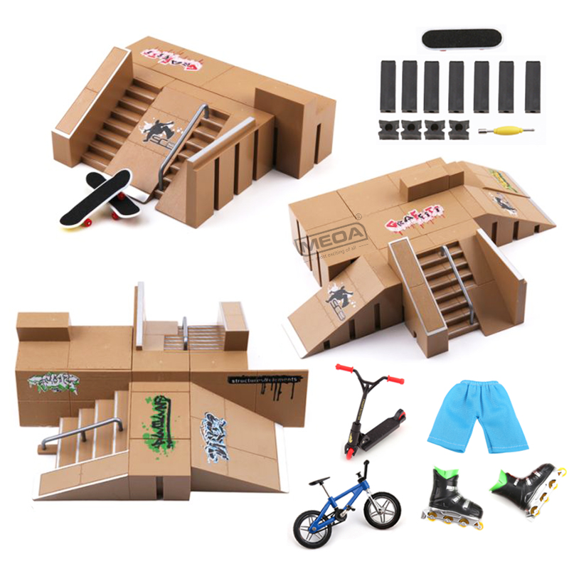 Kit taman Skateboard jari dek  - Tech Deck Accessories ulasan dan harga