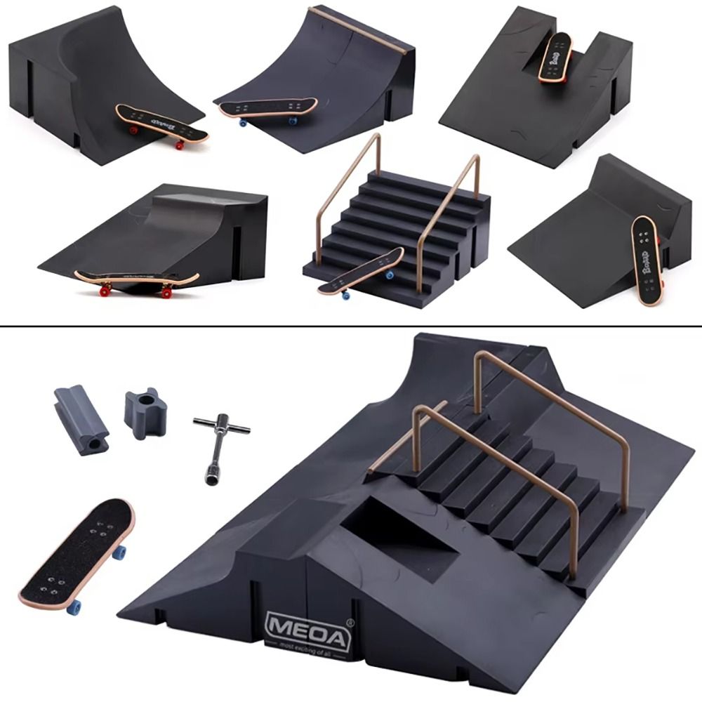 1Set Set Jalan Taman Skate Lat - Tech Deck Accessories ulasan dan harga